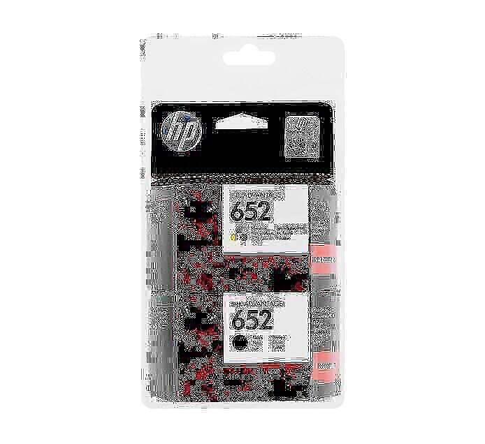 Original HP F6V25AE Ink Cartridges Combo Pack 652