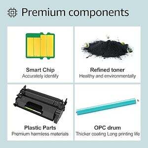 HP 26A Black Compatible Toner Cartridge LaserJet M402 - Image 2