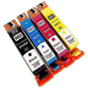 Hp OfficeJet Pro 6960, 6970 Comptible value pack Ink Cartridges 903XL