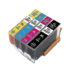 HP Advantage 5525e Compatible Multipack Ink Cartridges 655XL