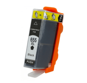HP 655XL Generic Black Cartridge CZ109AE - Image 1