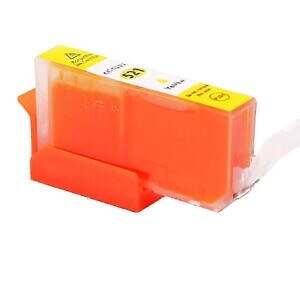Canon 520, iP3600 Compatible Yellow Ink Cartridge CLI-521Y