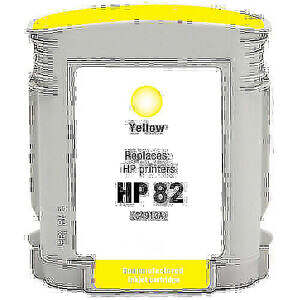 HP 82 Yellow Generic Ink Cartridge (C4913AE)