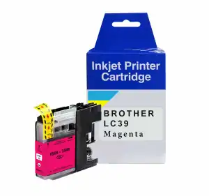 Brother DCP-J125/ DCP-J140W Compatible Magenta Ink Cartridge LC-39 - Image 1