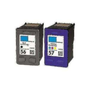 HP DeskJet 450c, 5145 Compatible Value Pack Ink Cartridges 56/ 57