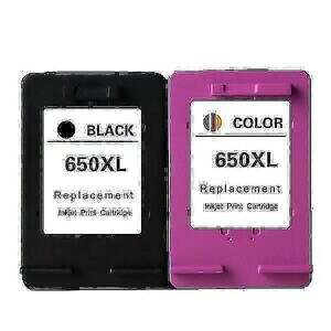 HP Deskjet 1015 Compatible Value Pack Ink Cartridges 650XL