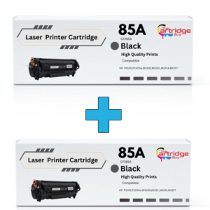 Hp 2 Pack Black Cartridges 85A