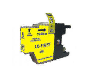 Brother-lc75-Y Brother LC75XL Yellow Ink