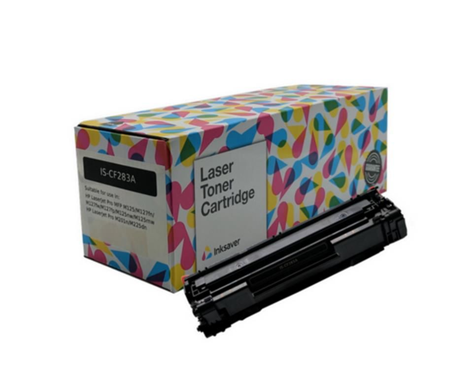 43479589-1-zoom.jpg Inksaver Compatible HP CF283A | 283A | 83A Black Toner Cartridge - Image 1