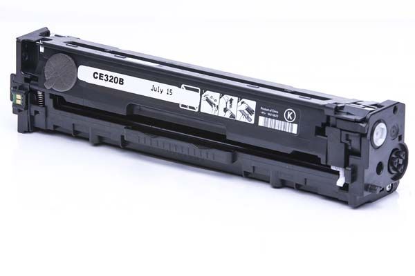43479861-1-zoom.jpg HP 128A / CE320A Black Toner Cartridge - Compatible - Image 1