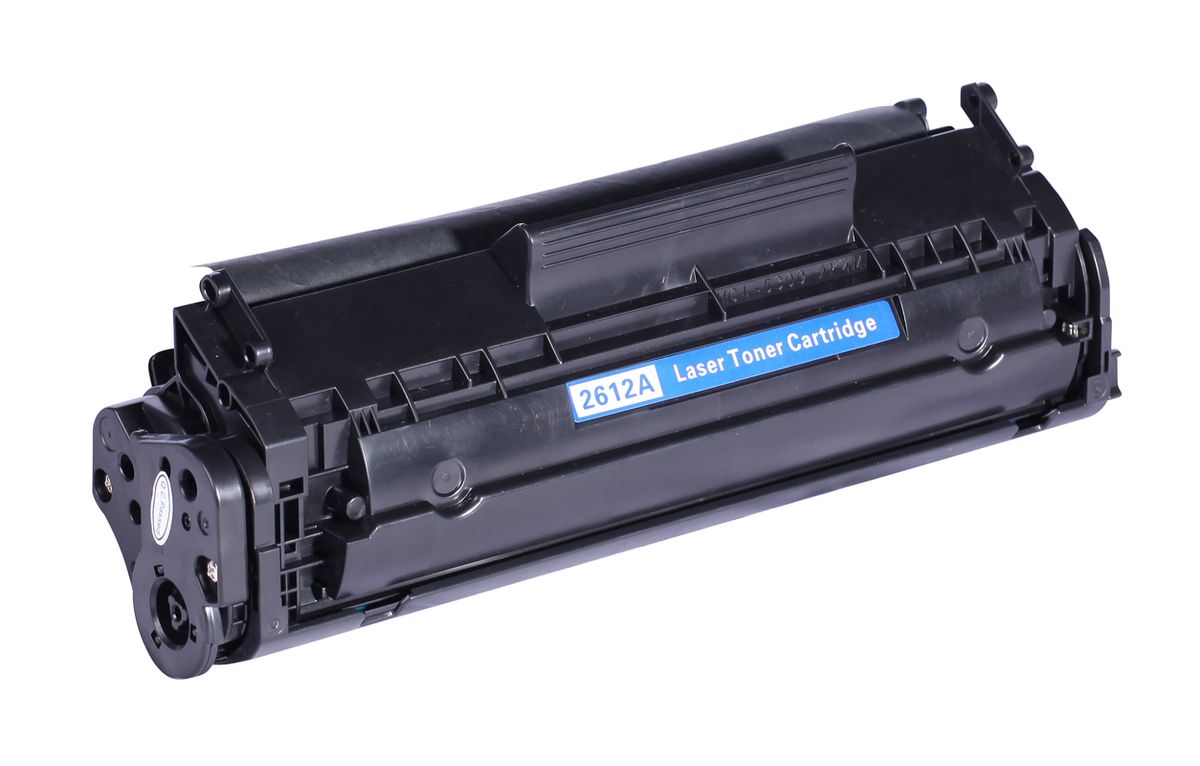 43920191-zoom.jpg HP 12A / Q2612A Black Toner Cartridge - Compatible - Image 1