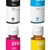 Ink - Compatible HP GT51 / GT52 Bottles (CMYK) - Multipack