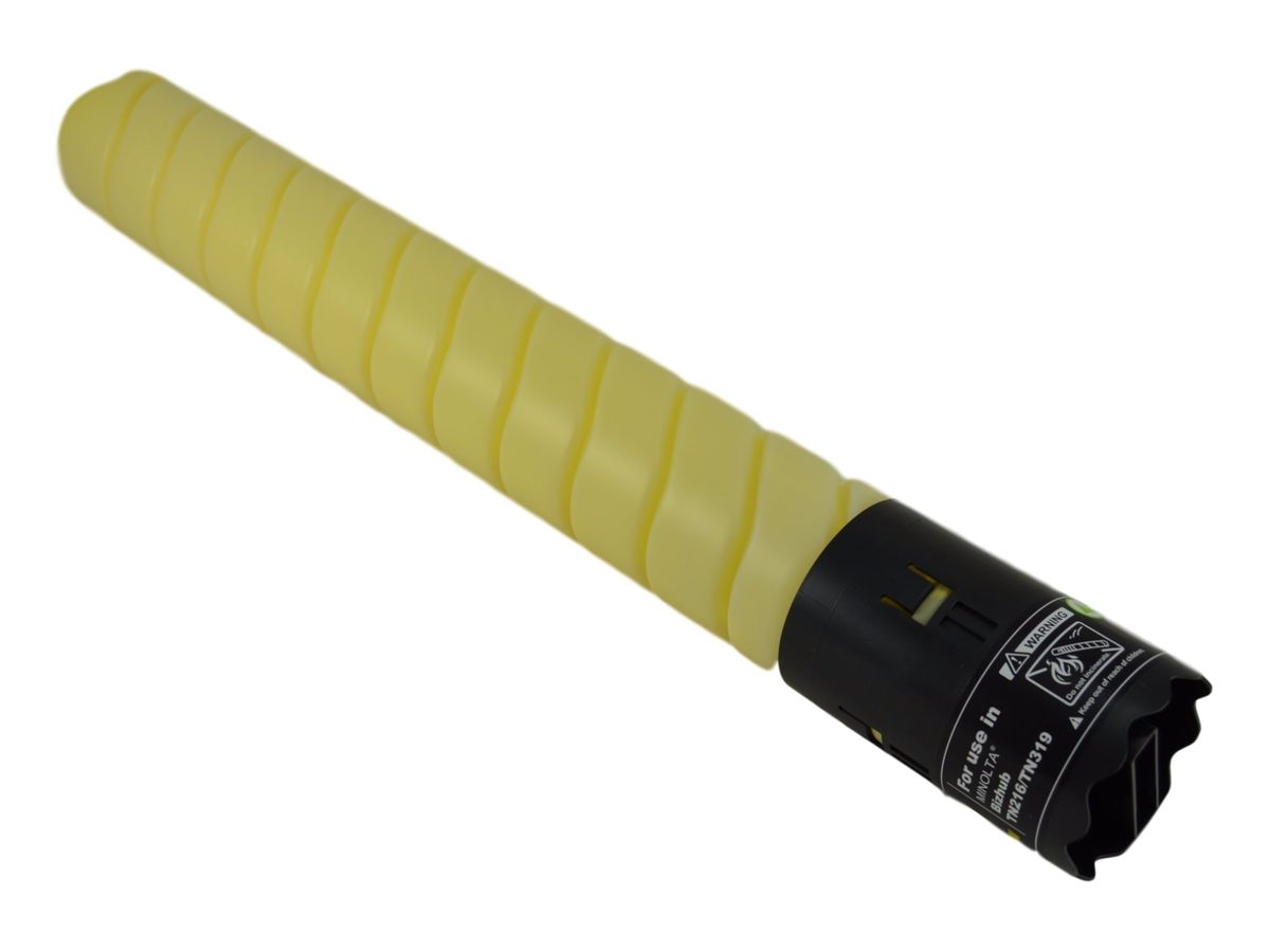 69364122-1-zoom.jpeg Konica Minolta Bizhub Compatible Yellow Toner Cartridge TN-319 - Image 1